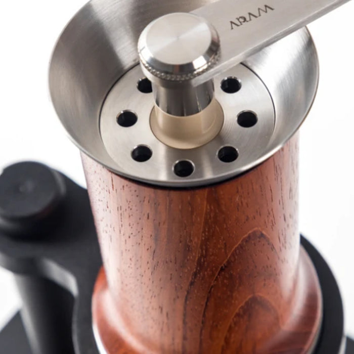 ARAM Manual Espresso Maker + Steel Support