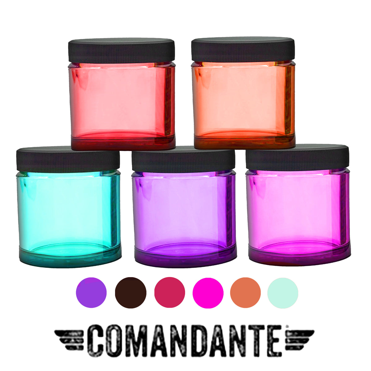 Comandante 5-Pack Polymer Bean Jar — Loewen META trading GmbH